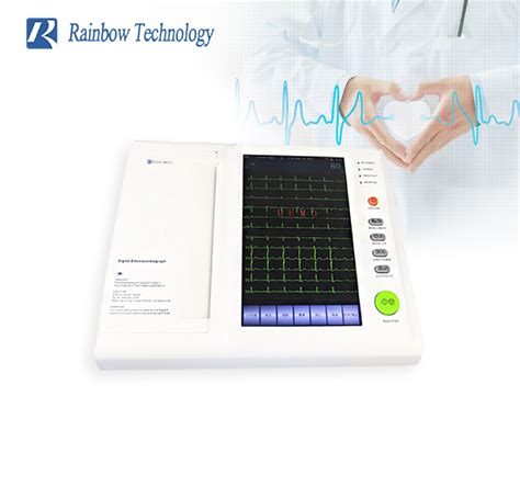 Lead Ecg Machines With All Accessories Channel Electrocardiogram