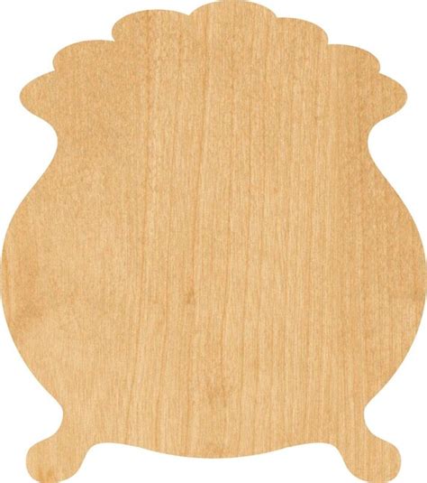 Pot O Gold Wooden Laser Cut Out Shape Great For Crafting Etsy