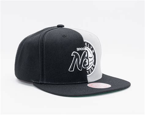 Kšiltovka Mitchell And Ness Split Crown Snapback Brooklyn Nets Black