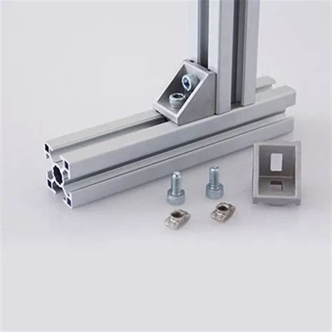 Aluminum Aluminium Profile Corner Bracket Shape L Shape At Piece