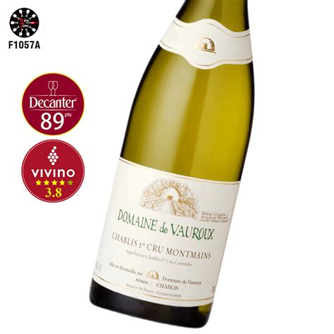 Domaine De Vauroux Chablis 1er Cru Montmains ｜wine Time