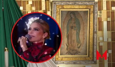 Lo Vuelve Hacer Itat Cantoral Canta La Guadalupana En La Bas Lica