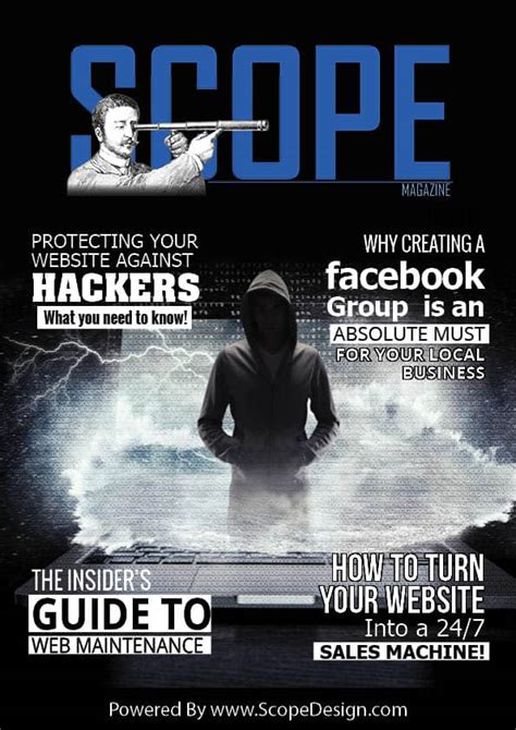 Scope Magazine - Website Protection - Issue #49 | Scope Design