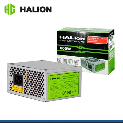 Fuente Poder Halion P W Slim Box