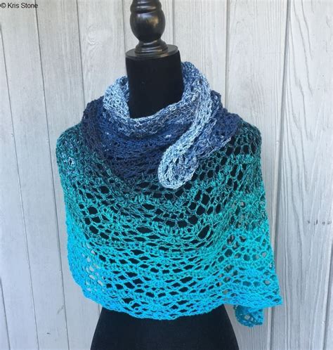 Rectangular Crochet Wraps Free Patterns Patr N De Ganchillo