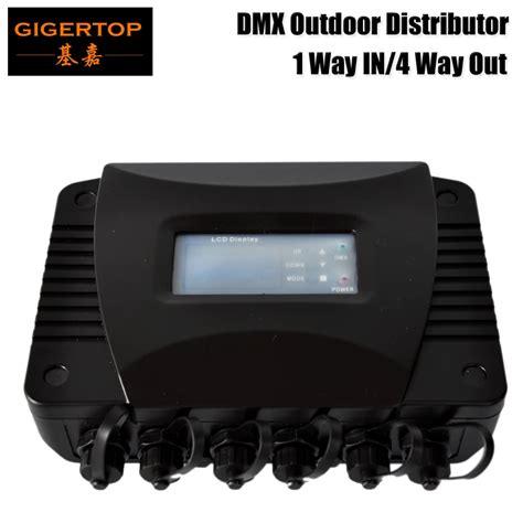 Gigertop Tp D Outdoor Dmx Distributor Way In Way Out Plastic