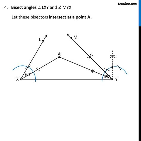 Example 1 Construct A Triangle ABC In Which Angle B 60 C 45