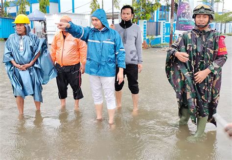 Wabup Majene Pantau Lokasi Banjir Sejumlah Infrastruktur Dilaporkan