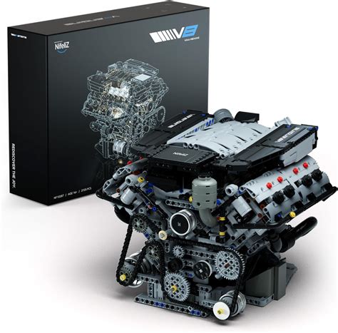 Nifeliz V8 Engine Building Set Exclusive Advanced Collector S Engine