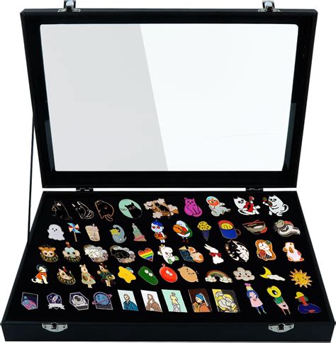 Pin Badge Display Case Pin Collection Display Box 138x94in Pin