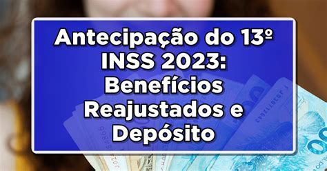 Antecipa O Do Sal Rio Do Inss Benef Cios Reajustados