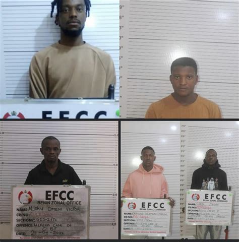 Court Sends Four Internet Fraudsters To Jail In Benin Arraigns Another