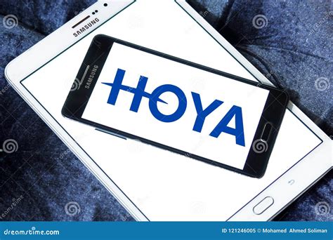 Hoya Corporation logo editorial image. Image of japanese - 121246005