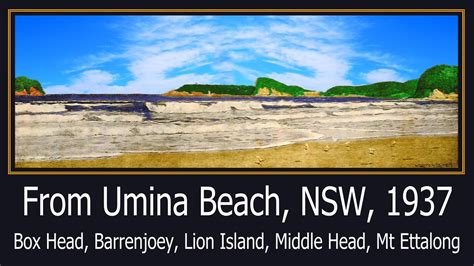 Umina Beach Looking Toward Barrenjoey And Lion Island 1937 Flickr