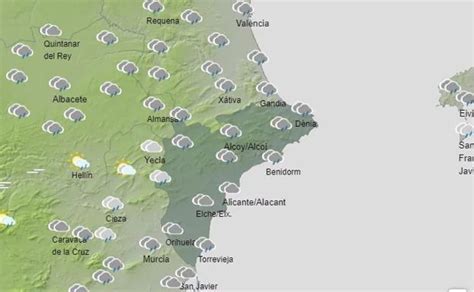 El Tiempo En Alicante Para El Fin De Semana Consulta La Previsión