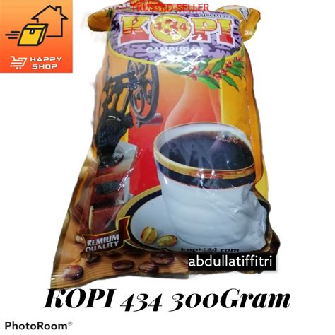 ORIGINAL KOPI 434 300gram SERBUK KOPI CAMPURAN BLACK COFFEE PREMIUM