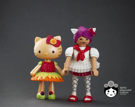 Hello Kitty Harajuku Girl Playmobil Custom Playmobil Juguetes