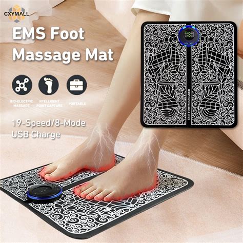 Jual Ems Foot Massage Mat Pijat Kaki Ems Pad Mat Original Ems Foot Massager Listrik Ems