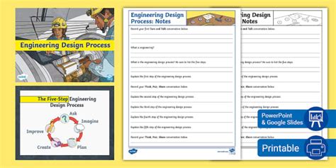 Engineering Design Process PowerPoint Google Slides