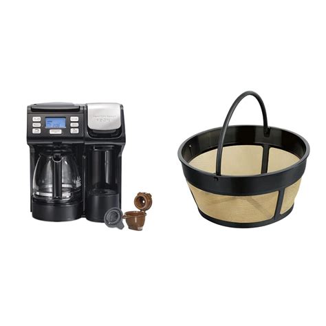 Hamilton Beach 49902 FlexBrew Trio 2-Way Coffee Maker & Permanent Gold ...