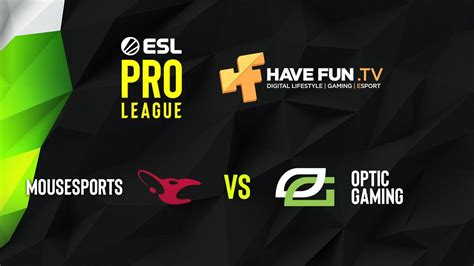 Esl Pro League S Mousesports Optic Gaming Overpass Map