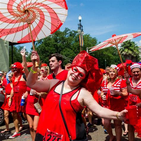 Red Dress Run Nola New Orleans French Quarter