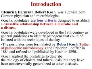 Koch S Postulate Principals Method Ppt