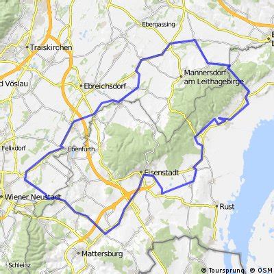 Radwege Und Routen In Und Um Eisenstadt Bikemap Deine Radrouten