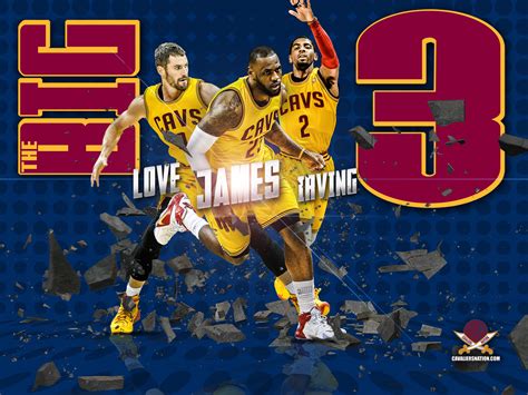 Cleveland Cavaliers Big 3 Wallpaper - Cavaliers Nation