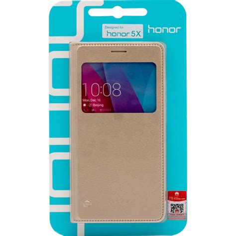 Huawei Flip Cover Mobile Case For Huawei Honor 5x Gold Huawei