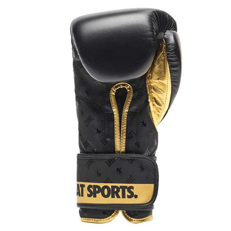 Leone1947 Dna Artificial Leather Boxing Gloves Black Traininn