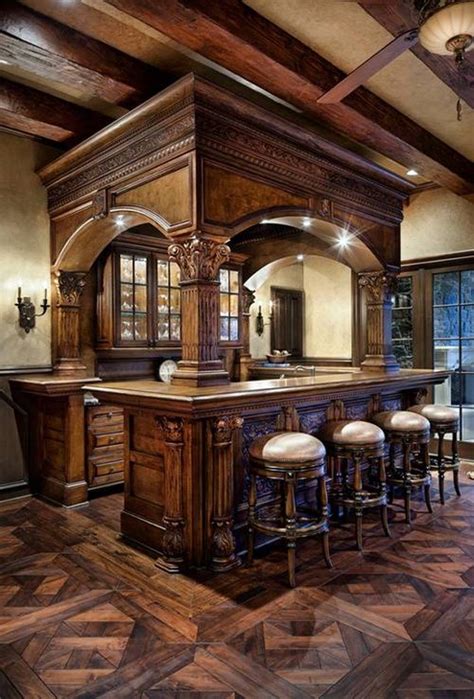 Of The Most Lavish Wooden Home Bar Designs