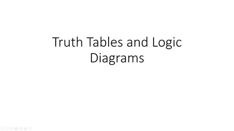 1 Logic Gates And Truth Tables Gcse Computer Science Aqa Youtube