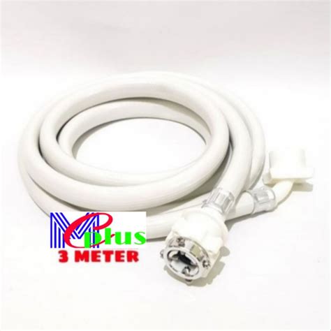 Jual Selang Inlet 3 Meter Mesin Cuci MULTI Slang Masuk Air 3M Shopee