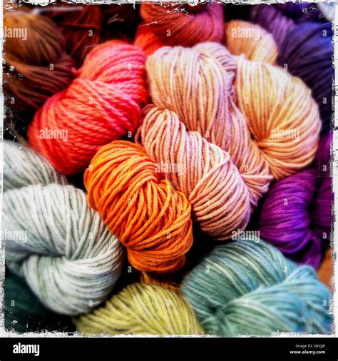 Bundles Of Yarn Hi Res Stock Photography And Images Alamy