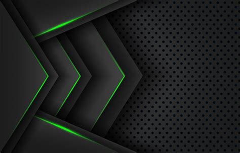 Futuristic Green Black Background Design Graphic By Arsalangraphic999