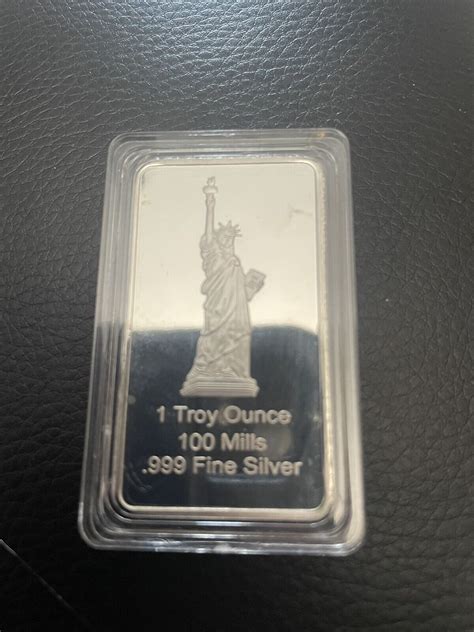 1 Troy Ounce 100 Mills 999 Fine Silver EBay