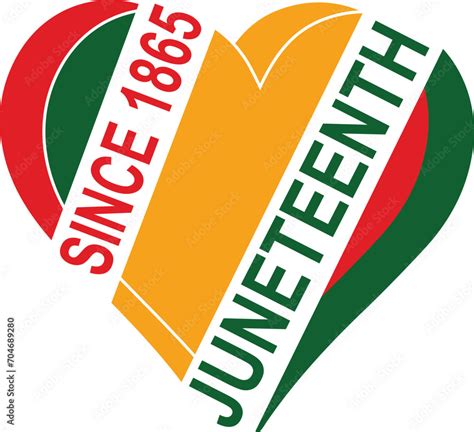 Juneteenth Heart Svg Juneteenth Svg Since Svg Black History Svg