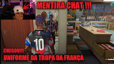 O NOVO UNIFORME DA TROPA DA FRANÇA CONNOR USANDO PELA PRIMEIRA VEZ