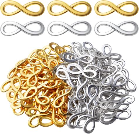 Amazon PH PandaHall 20pcs Golden Infinity Charms 18K Gold Plated