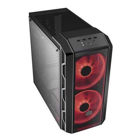 Cooler Master MasterCase H500 RGB Tempered Glass ATX Mid-Tower Case ...