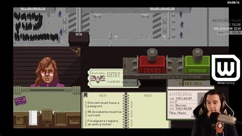 Winter Brings Glory To Arstotzka Papers Please Let S Play Youtube