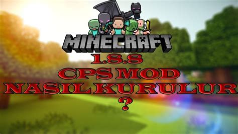 Minecraft CPS Mod Kurulum ve İndirme 1 8 8 YouTube