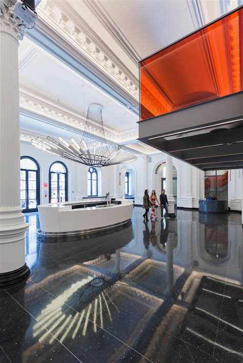 The Public Theater at Astor Place, Façade Restoration, Entry and Lobby
