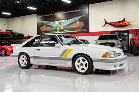 Original 1989 Ford Mustang Saleen Ssc Autographed By Steve Saleen Is