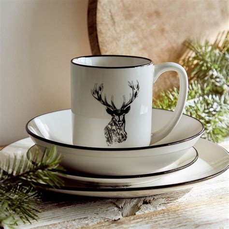 Kubek Porcelanowy Wi Teczny Reindeer Z Jeleniem Ml Homla Homla