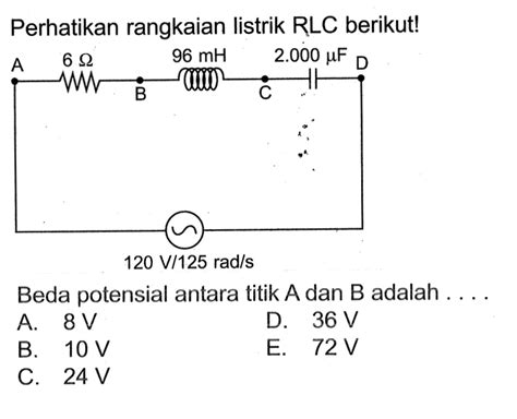 Kumpulan Contoh Soal Rangkaian Arus Bolak Balik Fisika Kelas 12 Colearn