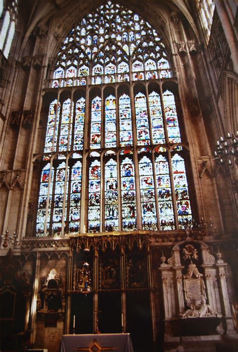 York Minster Cathedral Stained Glass Window Digital Copy O Flickr