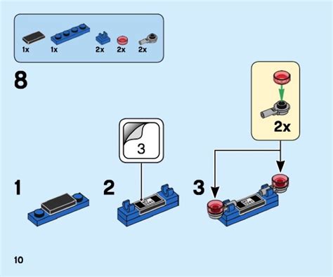 LEGO 40409 Hot Rod Instructions Promotional Gift With Purchase