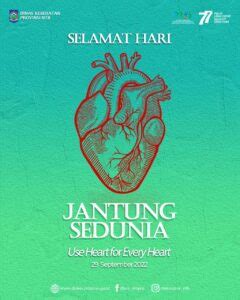 Hari Jantung Sedunia Use Heart For Every Heart Dinas Kesehatan